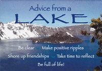 Your True Nature Magnet- Advice from Crater Lake
